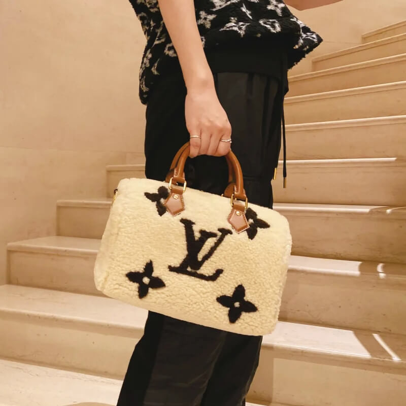 L0vis Vvtt0n Shearling Speedy Bandoulière 25 M23468