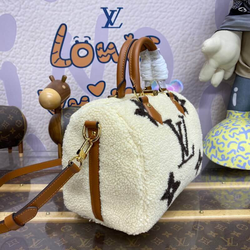 L0vis Vvtt0n Shearling Speedy Bandoulière 25 M23468