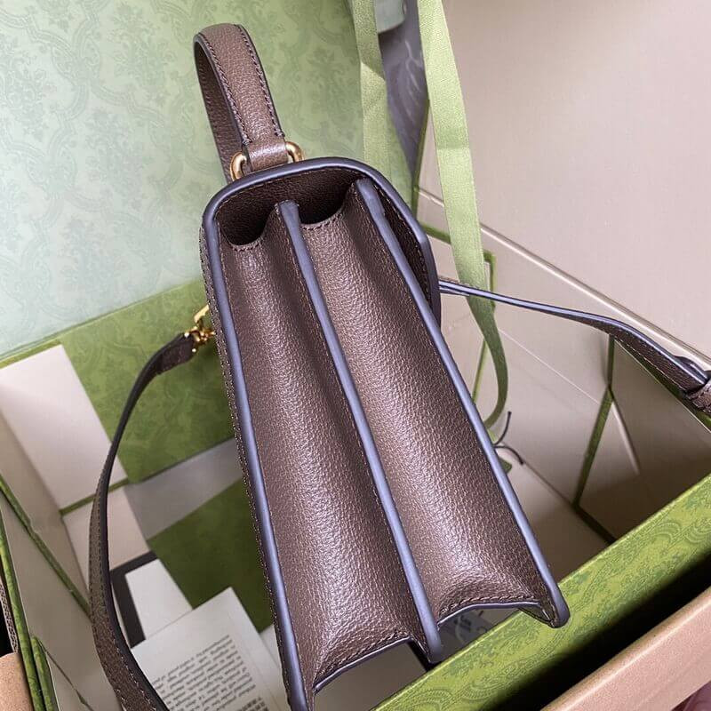 Gvc*1 Ophidia GG Small Top Handle Bag