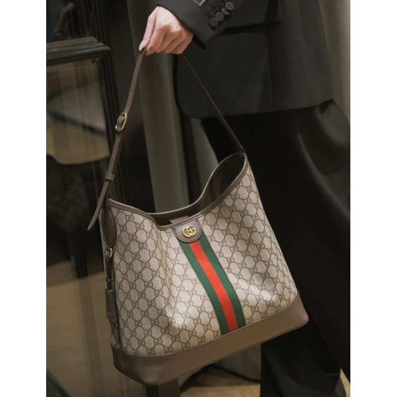 Gvc*1 Ophidia Medium Bucket Bag