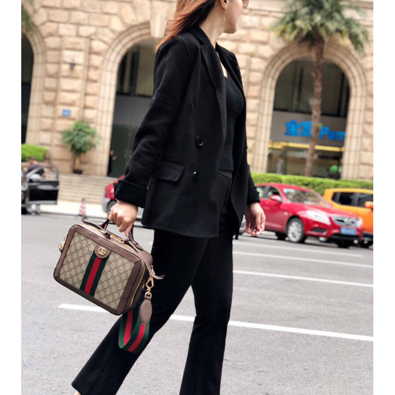 Gvc*1 Ophidia GG Small Shoulder Bag