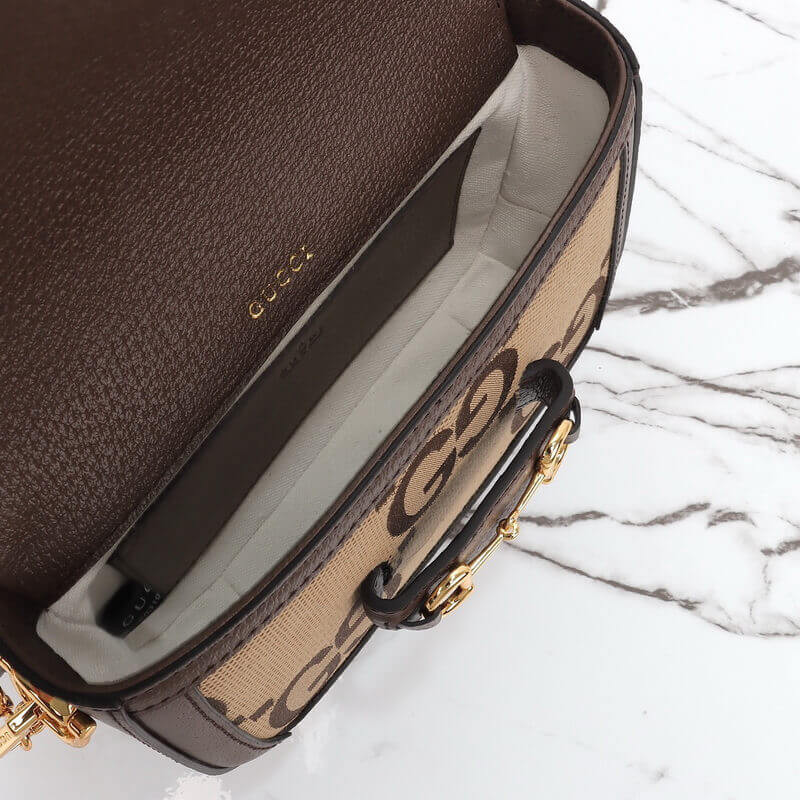 Gvc*1 Horsebit 1955 Jumbo GG Mini Shoulder Bag