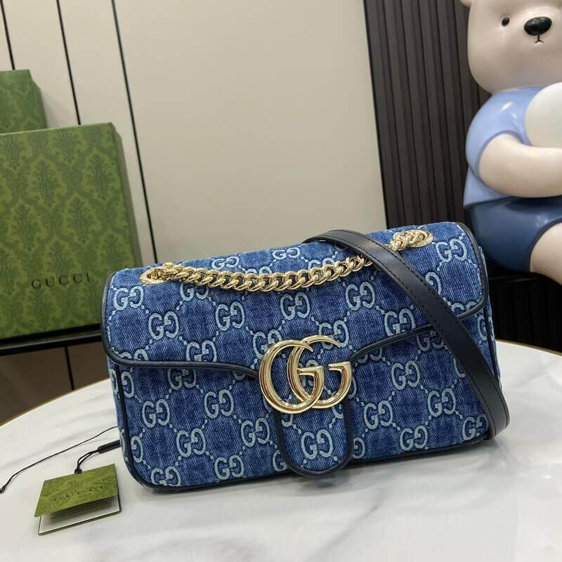 Gvc*1 marmont 26 cm blue denim