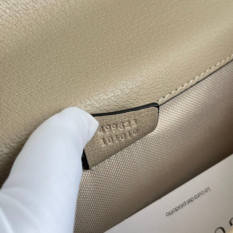 Gvc*1 dionysus beige and white canvas 25x14cm