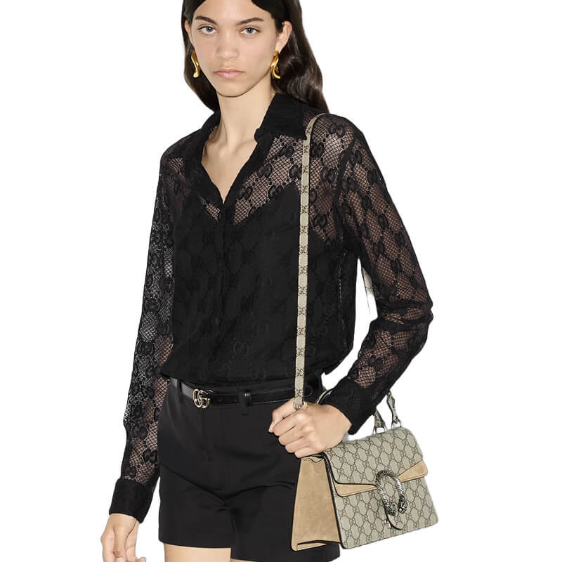 Gvc*1 dionysus canvas top handle bag 24x16cm