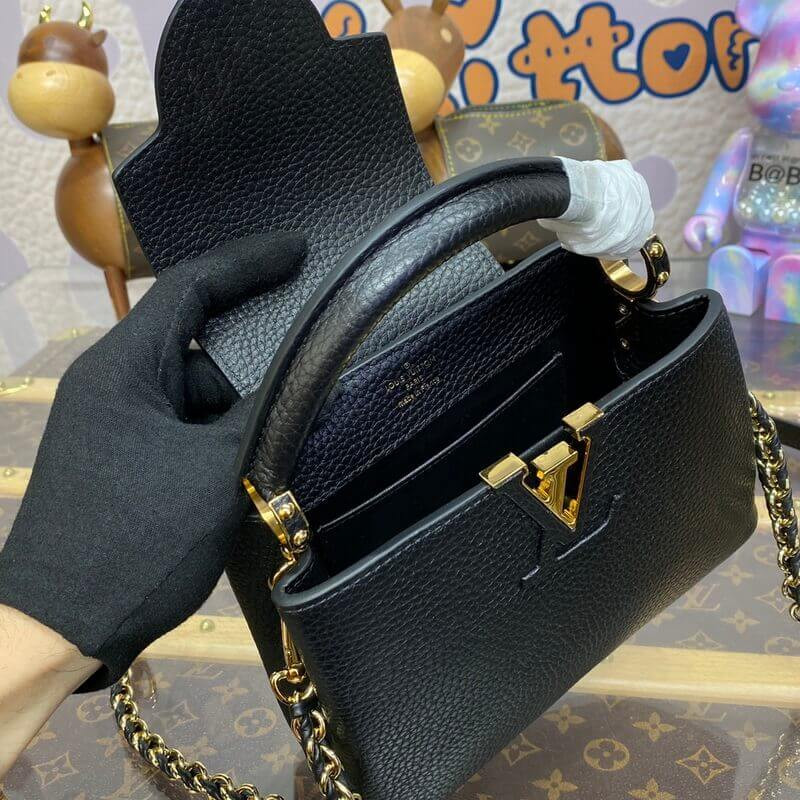 L0vis Vvtt0n Capucines 21cm Black