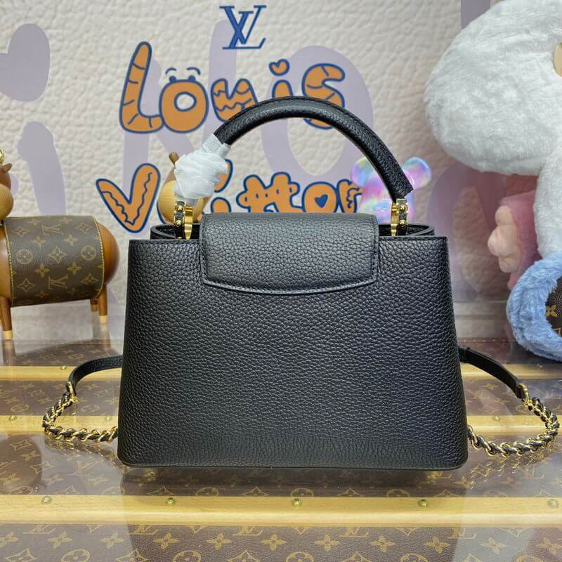 L0vis Vvtt0n Capucines 27cm Black