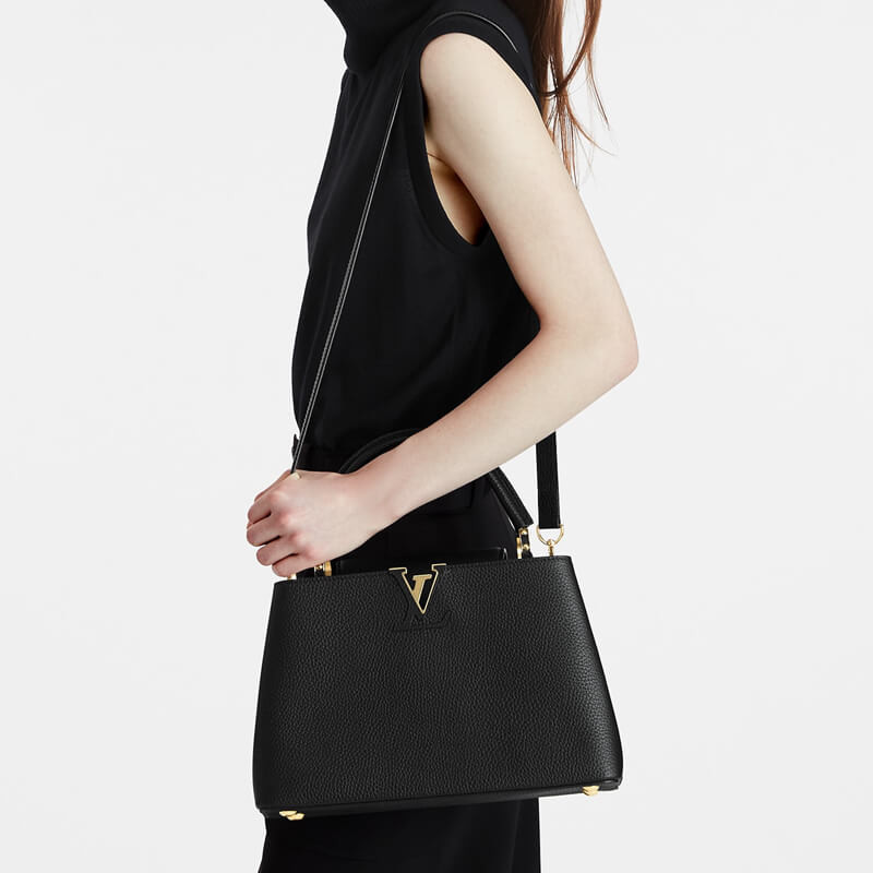 L0vis Vvtt0n Capucines 31cm Black