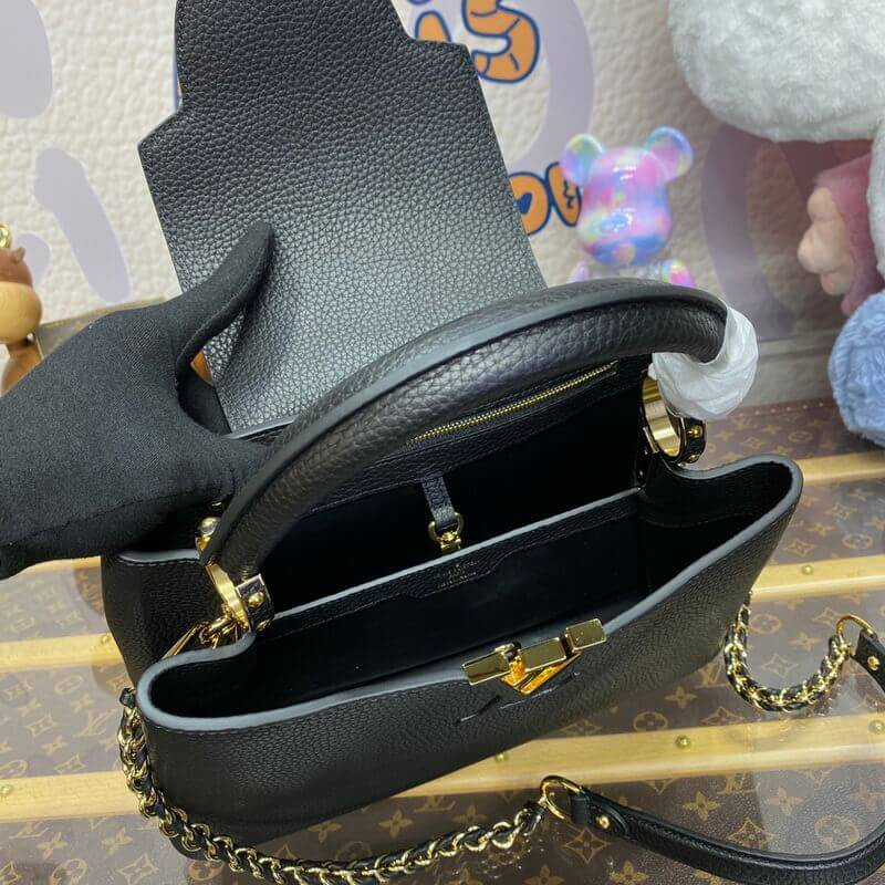 L0vis Vvtt0n Capucines 31cm Black