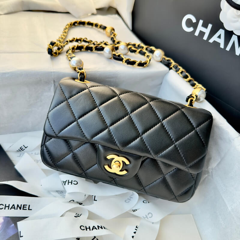 Ch**el Mini Flap Bag AS4947