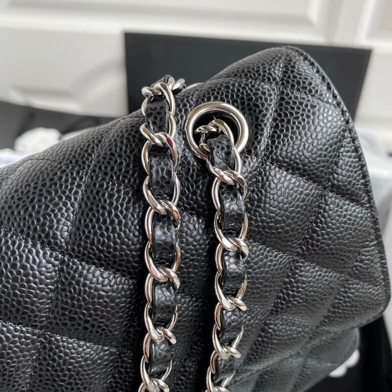 Ch**el Caviar Medium Double Flap Bag