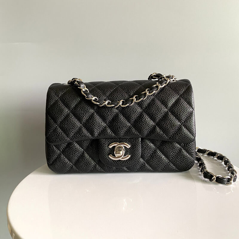 Ch**el Caviar Quilted Mini Flap Bag