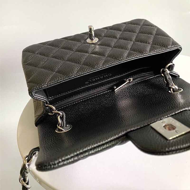 Ch**el Caviar Quilted Mini Flap Bag