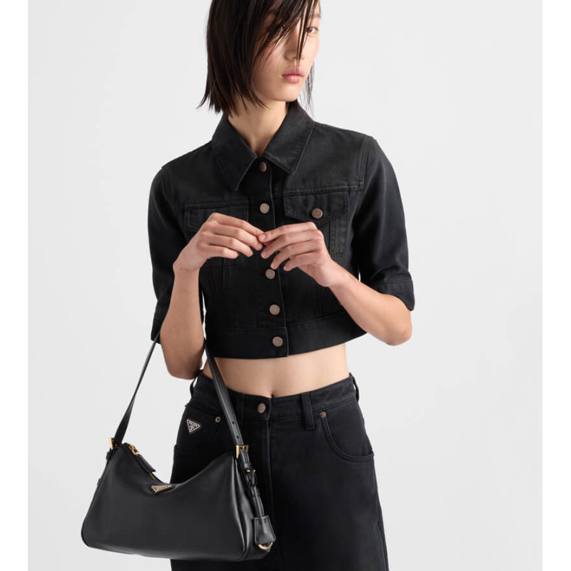 Pra*a Aimée medium leather shoulder bag