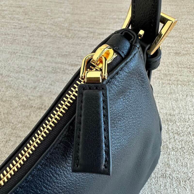 Pra*a Aimée medium leather shoulder bag