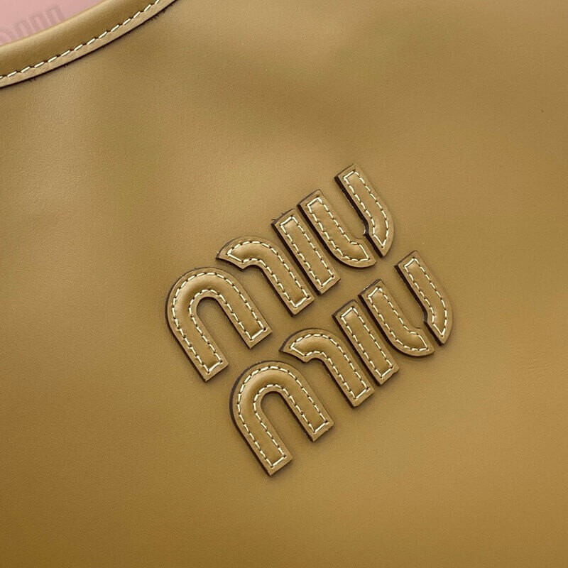 Miu Miu Ivy Leather Tote Bag