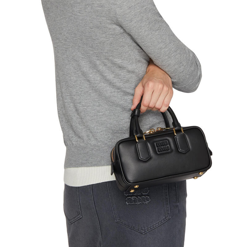 Miu Miu Arcadie Leather Bag 22cm