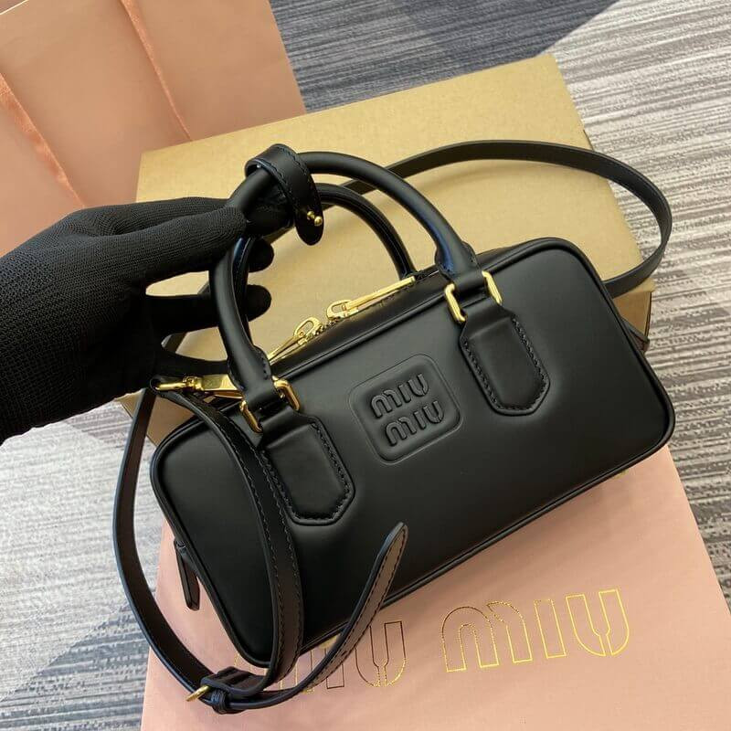 Miu Miu Arcadie Leather Bag 22cm