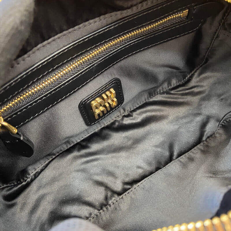 Miu Miu Arcadie Leather Bag 22cm