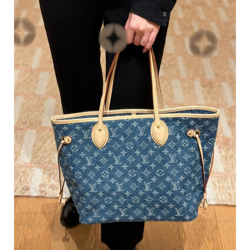 L0vis Vvtt0n Neverfull MM M13192 Denim Blue