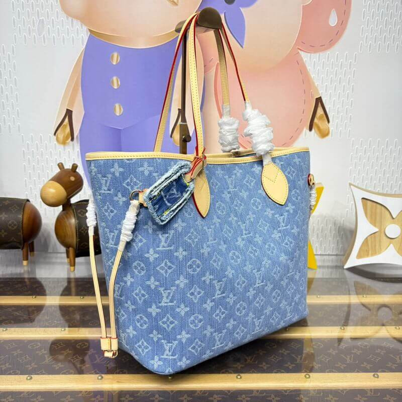 L0vis Vvtt0n Neverfull MM M13192 Denim Blue