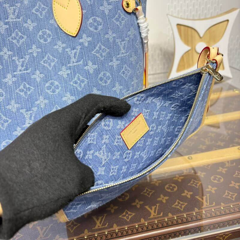 L0vis Vvtt0n Neverfull MM M13192 Denim Blue