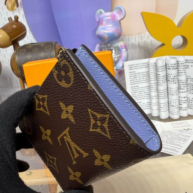 L0vis Vvtt0n Monogram Canvas Noa Compact Wallet M14530