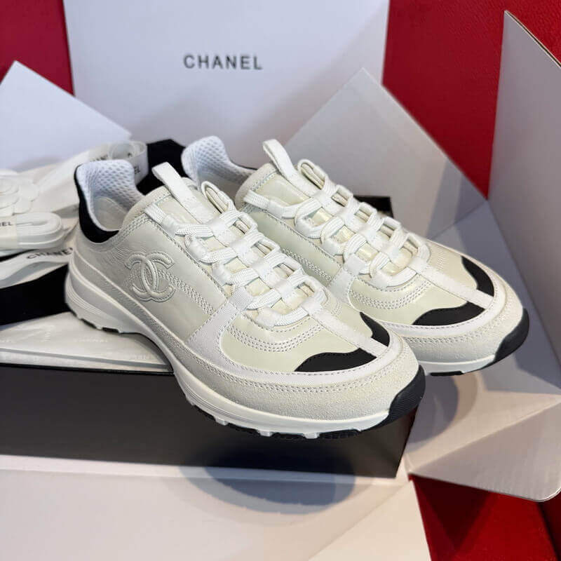 Ch**el Métiers D’Art Sneakers White & Black
