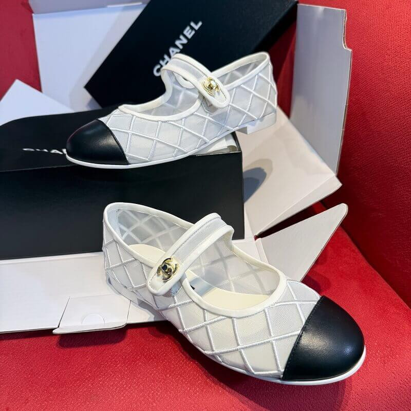 Ch**el Coco Beach Mary Janes