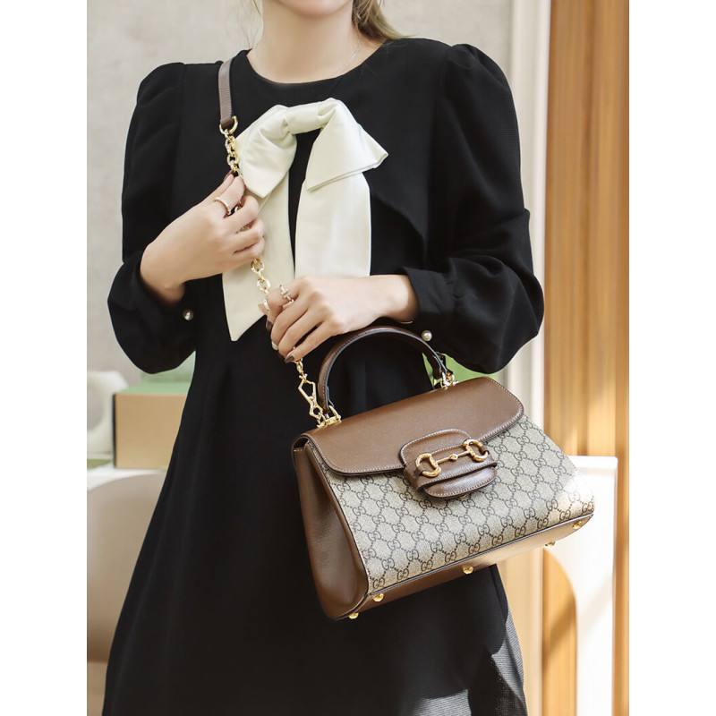 Gvc*1 Horsebit 1955 Medium Top Handle Bag 702049