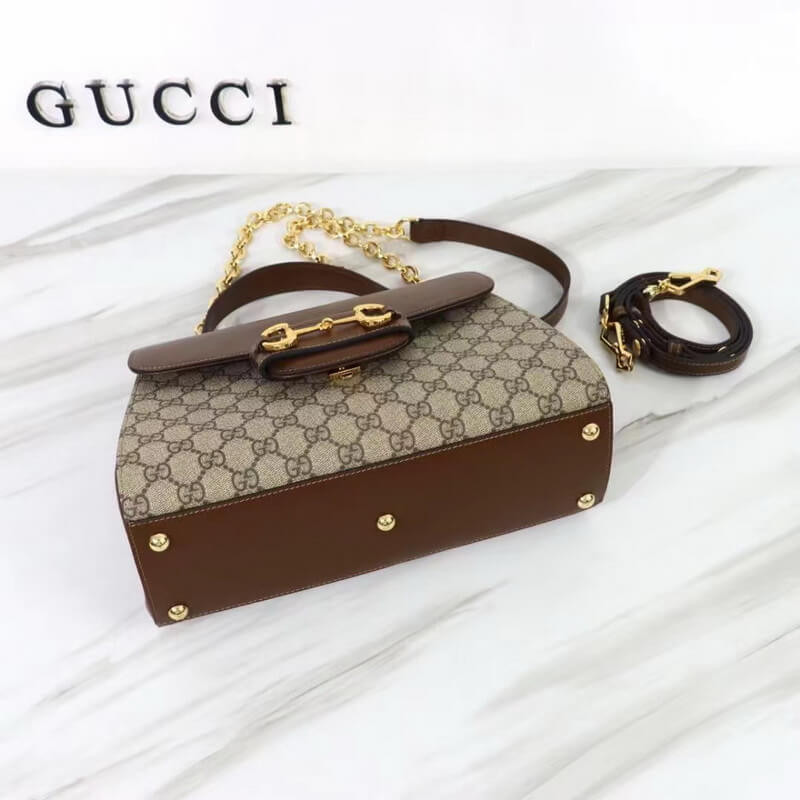 Gvc*1 Horsebit 1955 Medium Top Handle Bag 702049