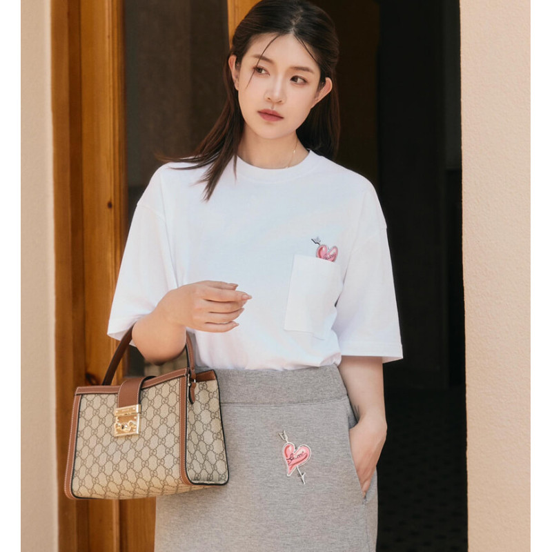 Gvc*1 Padlock Medium Top Handle Bag 838992