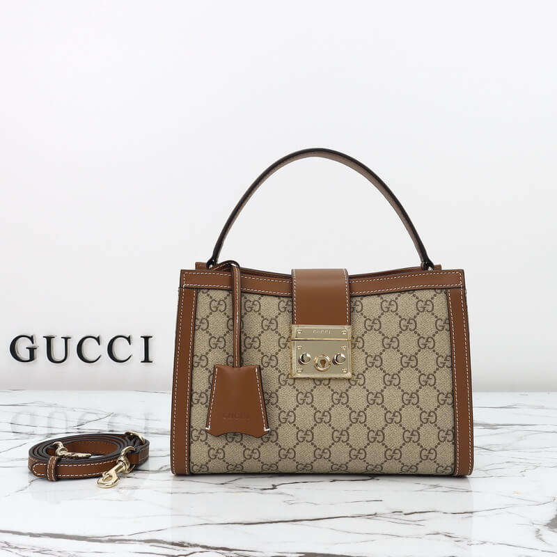 Gvc*1 Padlock Medium Top Handle Bag 838992