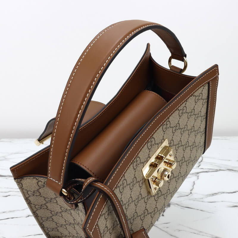 Gvc*1 Padlock Medium Top Handle Bag 838992