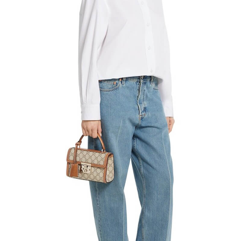 Gvc*1 Padlock Small Top Handle Bag 838999