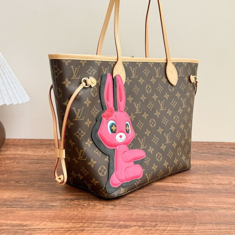 L0vis Vvtt0n x Sun Yitian Monogram Rabbit Neverfull MM M47200