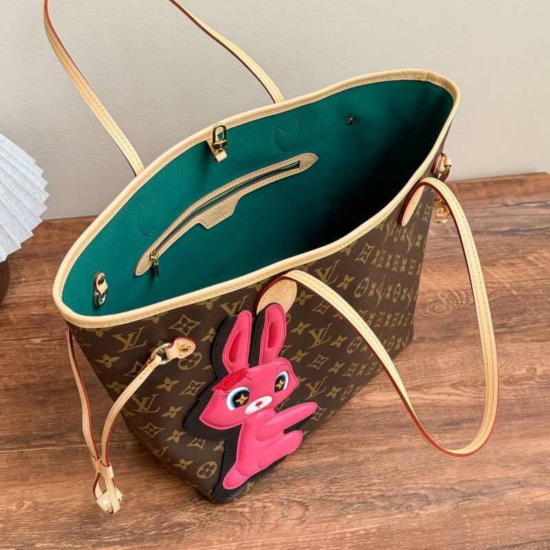 L0vis Vvtt0n x Sun Yitian Monogram Rabbit Neverfull MM M47200