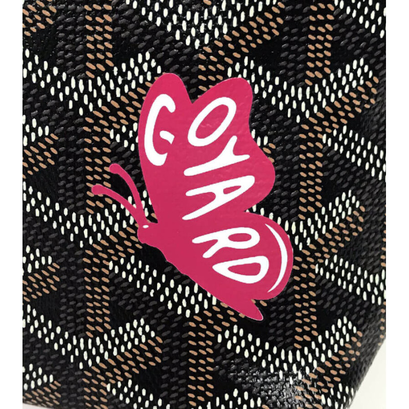 G09ard Boheme Hobo Mini Black/Butterfly Rosy