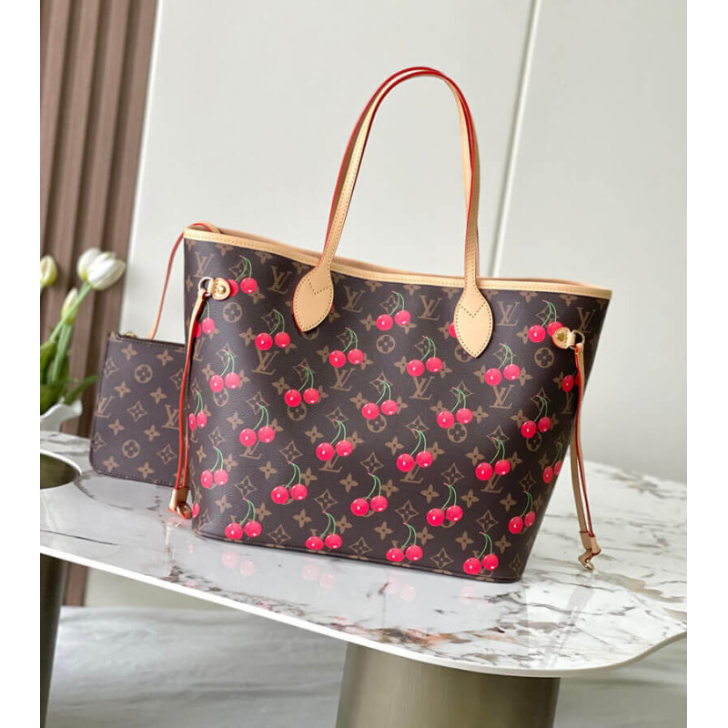 L0vis Vvtt0n LV x TM Cherry Neverfull MM M13263